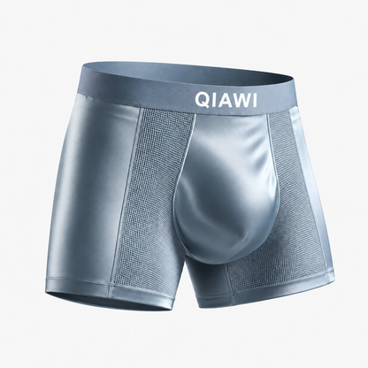 2026 UPGRADED - 60% OFF 💎 QIAWI™ Premium Leakproof Bamboo Ice Silk Boxer