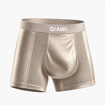 2026 UPGRADED - 60% OFF 💎 QIAWI™ Premium Leakproof Bamboo Ice Silk Boxer