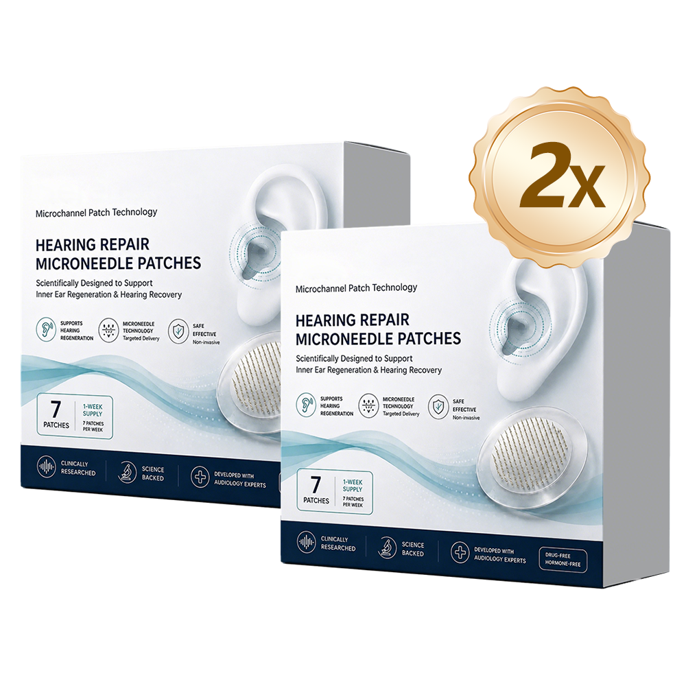 Aurevna® Hearing Repair Microneedle Patches