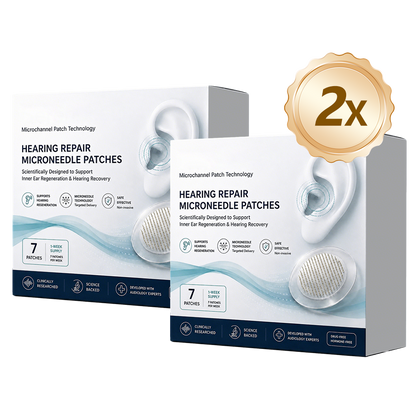Aurevna® Hearing Repair Microneedle Patches