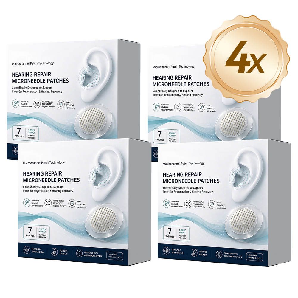 Aurevna® Hearing Repair Microneedle Patches