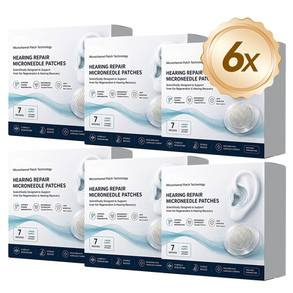 Aurevna® Hearing Repair Microneedle Patches