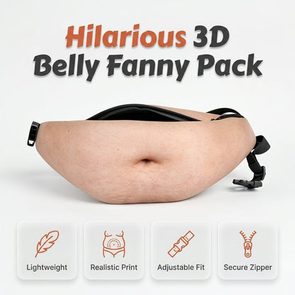 🔥🔥🔥Dad Bag Fanny Pack & 3D Beer Belly Waist Pack