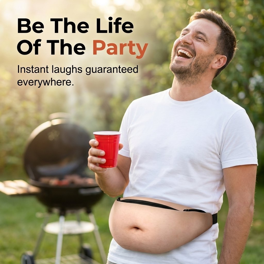 🔥🔥🔥Dad Bag Fanny Pack & 3D Beer Belly Waist Pack