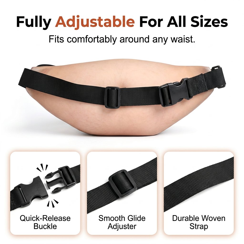 🔥🔥🔥Dad Bag Fanny Pack & 3D Beer Belly Waist Pack