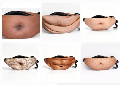 🔥🔥🔥Dad Bag Fanny Pack & 3D Beer Belly Waist Pack