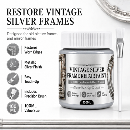 Gold Metallic Refinishing Repair Paste with Brush