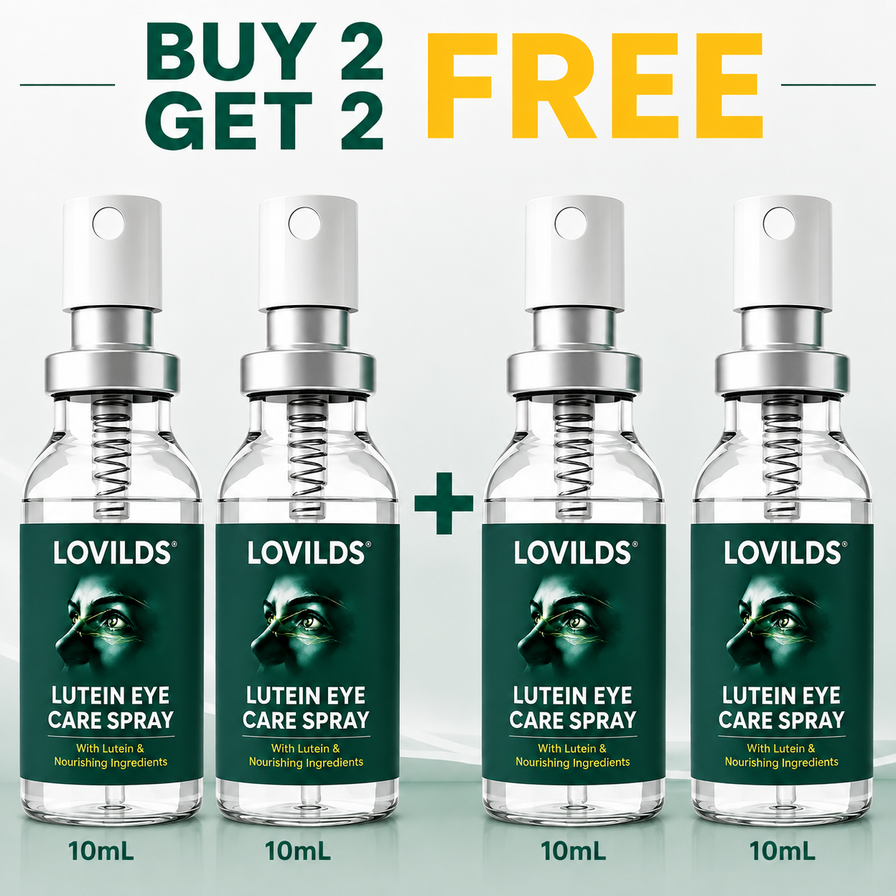 LOVILDS® Lutein Eye Care Spray — 10-Second Daily Routine