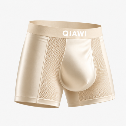 2026 UPGRADED - 60% OFF 💎 QIAWI™ Premium Leakproof Bamboo Ice Silk Boxer